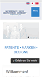 Mobile Screenshot of bochumpatent.de